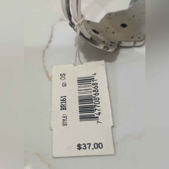 Brighton Cuff Bracelet Silver Plated New With Tags - Picture 6 of 6